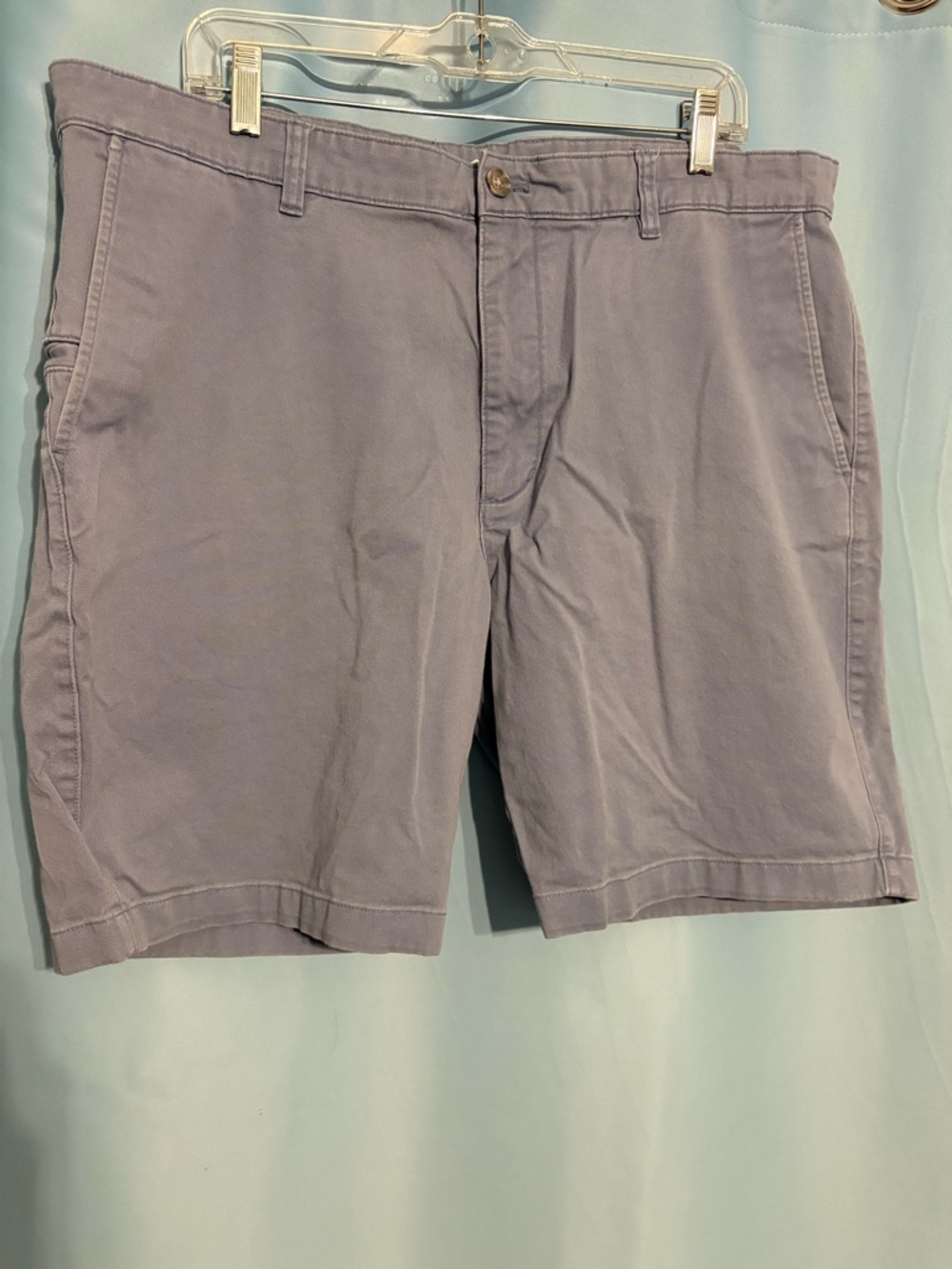 Men's Classic Cotton Chino Shorts - Light Blue